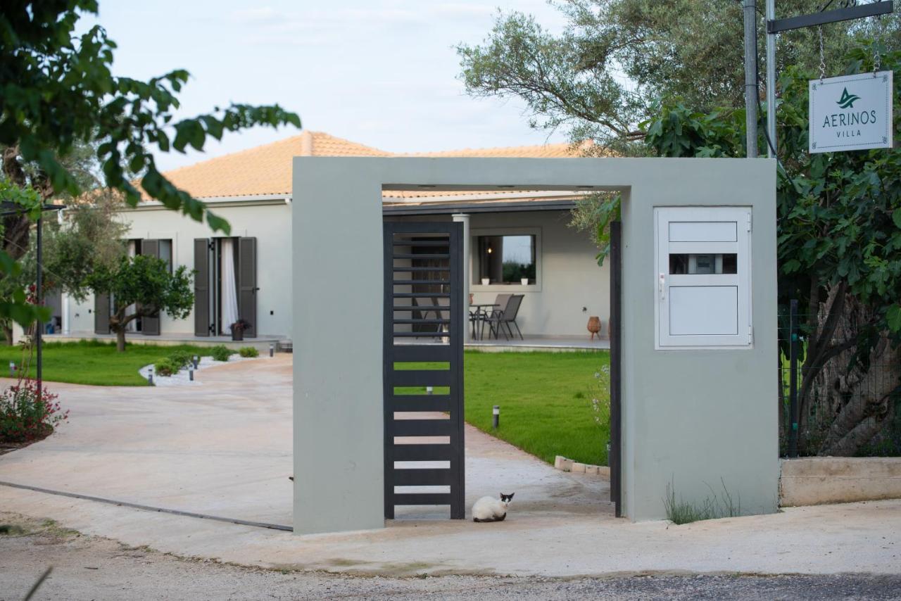 Aerinos private villa Lefkáda Esterno foto