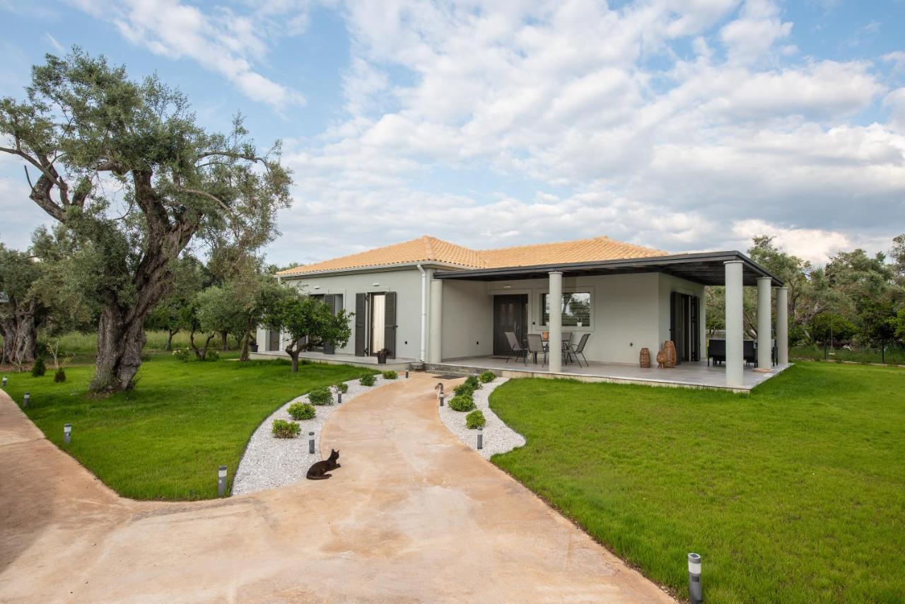Aerinos private villa Lefkáda Esterno foto