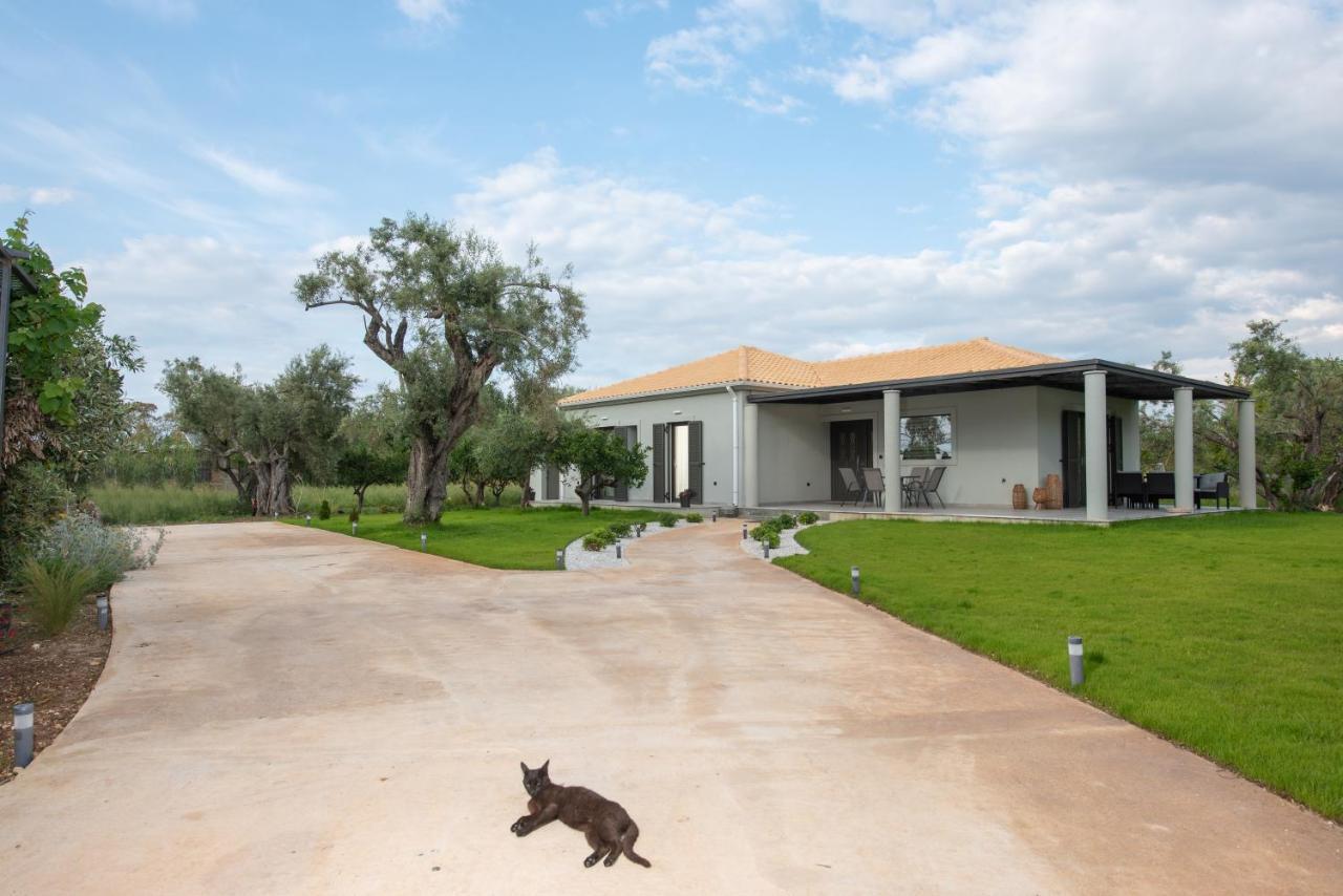 Aerinos private villa Lefkáda Esterno foto