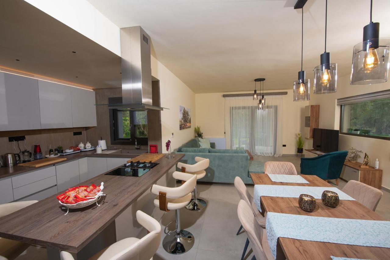 Aerinos private villa Lefkáda Esterno foto